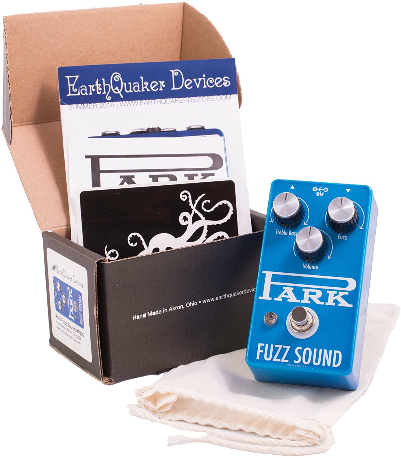 EarthQuaker Devices Park Vintage Germanium Fuzz Tone Guitar Effects Pedal