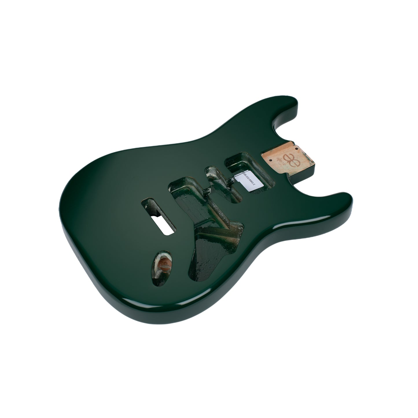 AE Guitars® S-Style Alder Replacement Guitar Body British Race Green