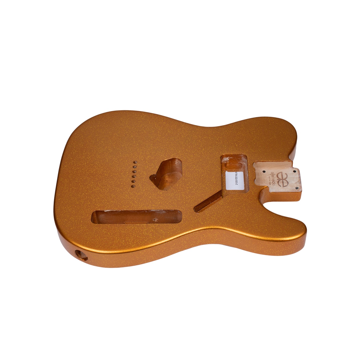 AE Guitars® T-Style Alder Replacement Guitar Body Gold Flake