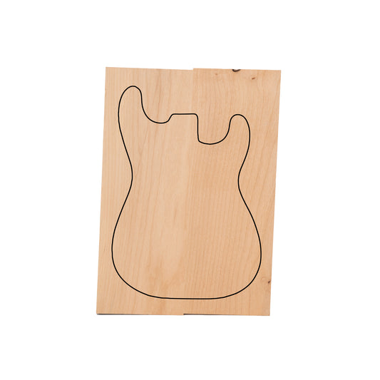 AE Guitars® Premium Alder Guitar Body Blank 2 Piece Glued Solid