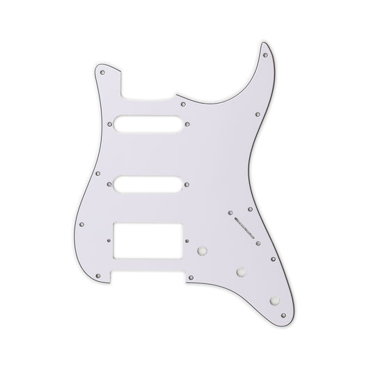 AE Guitars® SSH Strat 3-PLY W/B/W White Pickguard