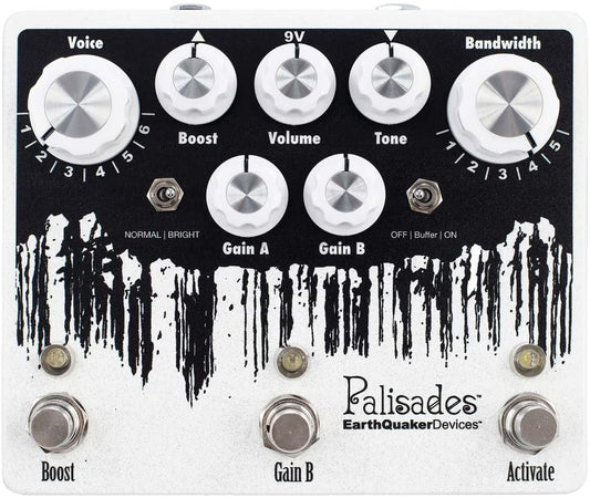 EarthQuaker Devices Palisades V2 Mega Ulitmate Overdrive Guitar Effects Pedal