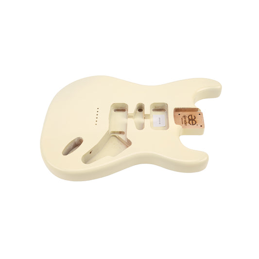 AE Guitars® S-Style Alder Replacement Guitar Body Vintage White