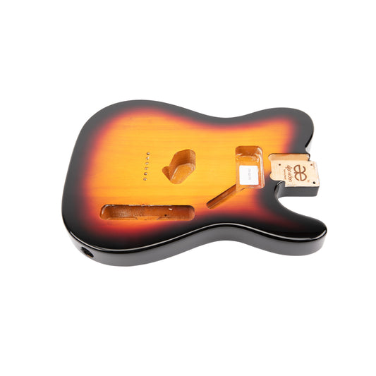 AE Guitars® T-Style Alder Replacement Guitar Body 3 Tone Sunburst