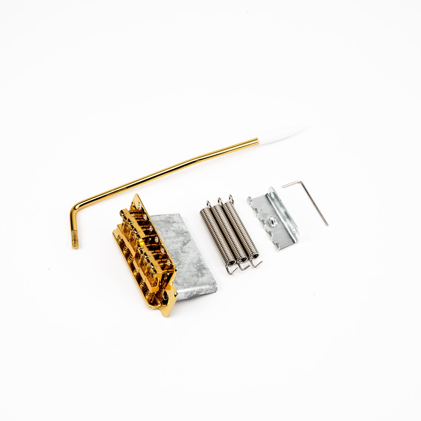 Tremolo Bridge Set for Strat Style Guitars Gold SB002-GD