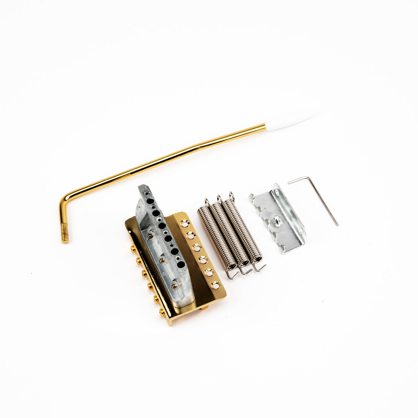 Tremolo Bridge Set for Strat Style Guitars Gold SB002-GD