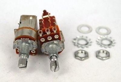 A250K 250K Audio Taper Push Pull Pot Potentiometer