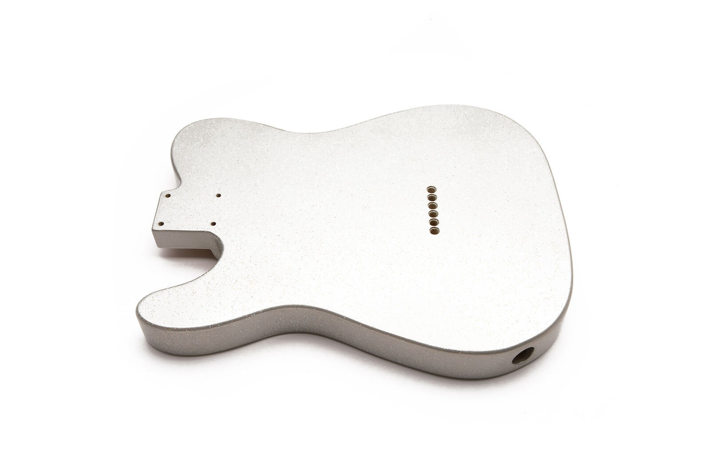 AE Guitars® T-Style Paulownia Replacement Guitar Body Silver Variant